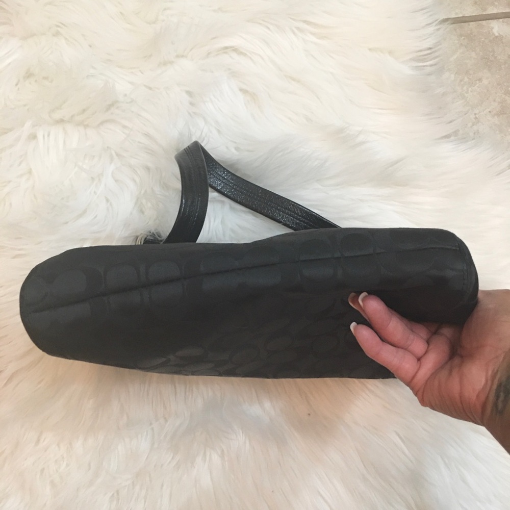 Black Coach Handbag - Picture 6 of 10